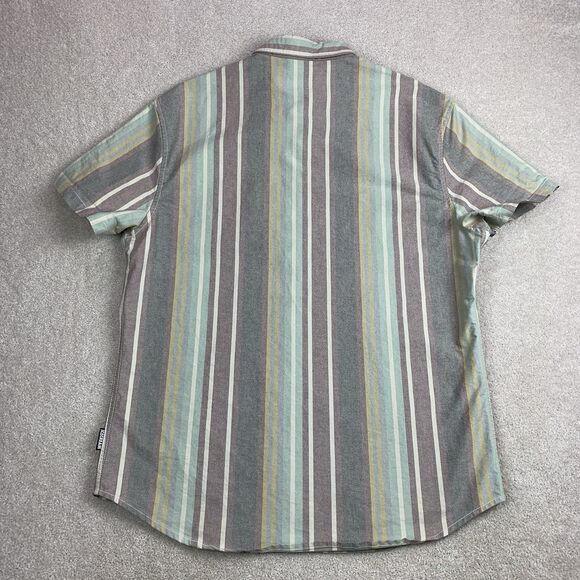 Bbc Ice Cream Slater SS Woven Oxford Short Sleeve Button Shirt Size XL - Picture 6 of 13